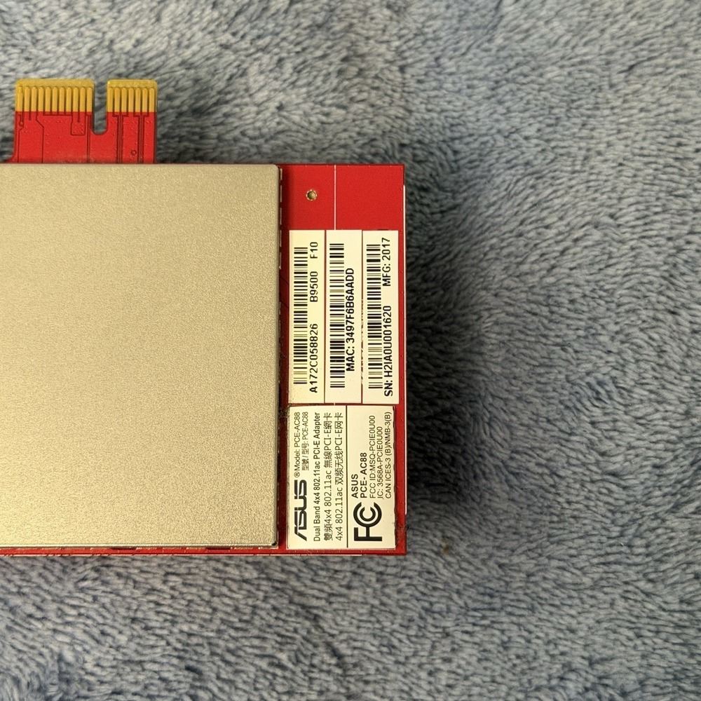 Asus PCE-AC68 802.11ac Dual Band Wireless Adapter PCI-Express Card - Picture 4 of 5